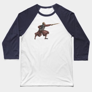 The Swordsman's Challenge - HEMA Inspired Baseball T-Shirt